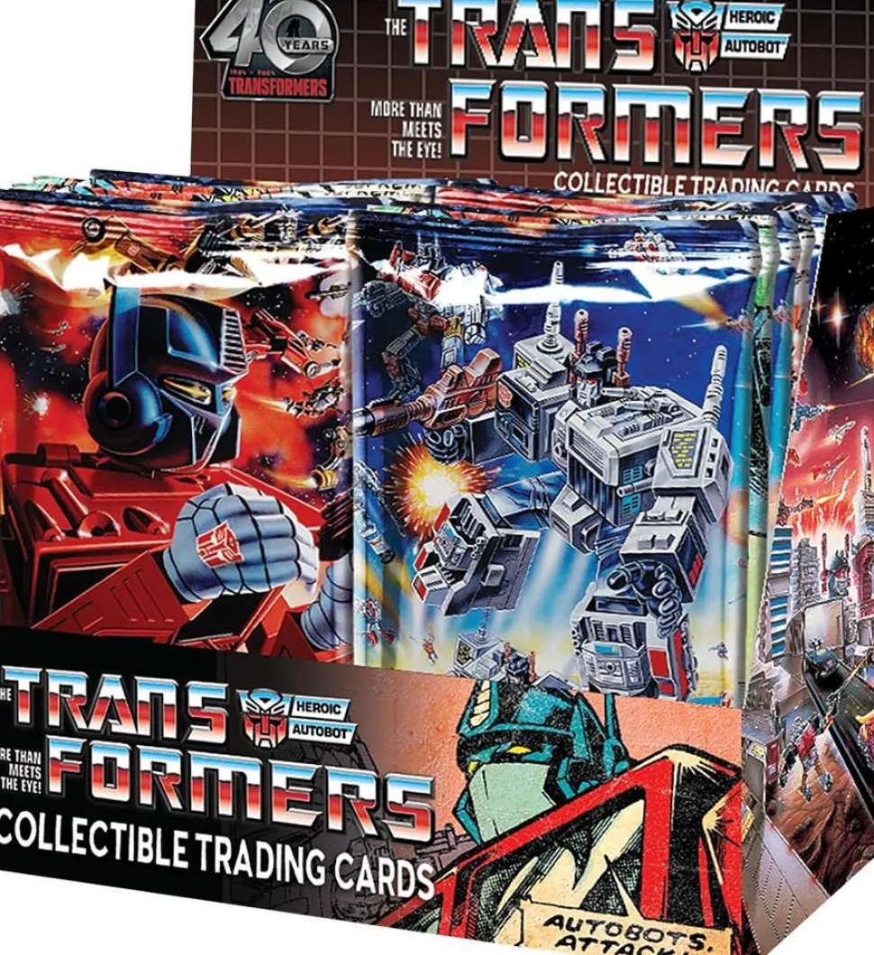 The Transformers (1984) - Series 01 40th Anniversary Collector's Trading Cards Booster Box (Display of 24)
