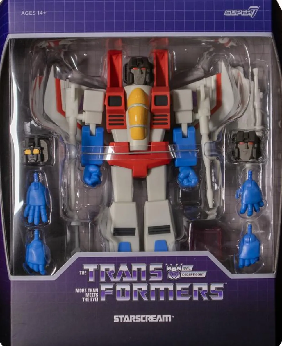 The Transformers (1984) - Starscream Ultimates! 7” Scale Action Figure