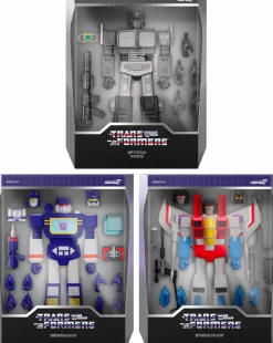 The Transformers (1984) - Wave 4 Ultimates! 7” Scale Action Figure Assortment (Set of 3)