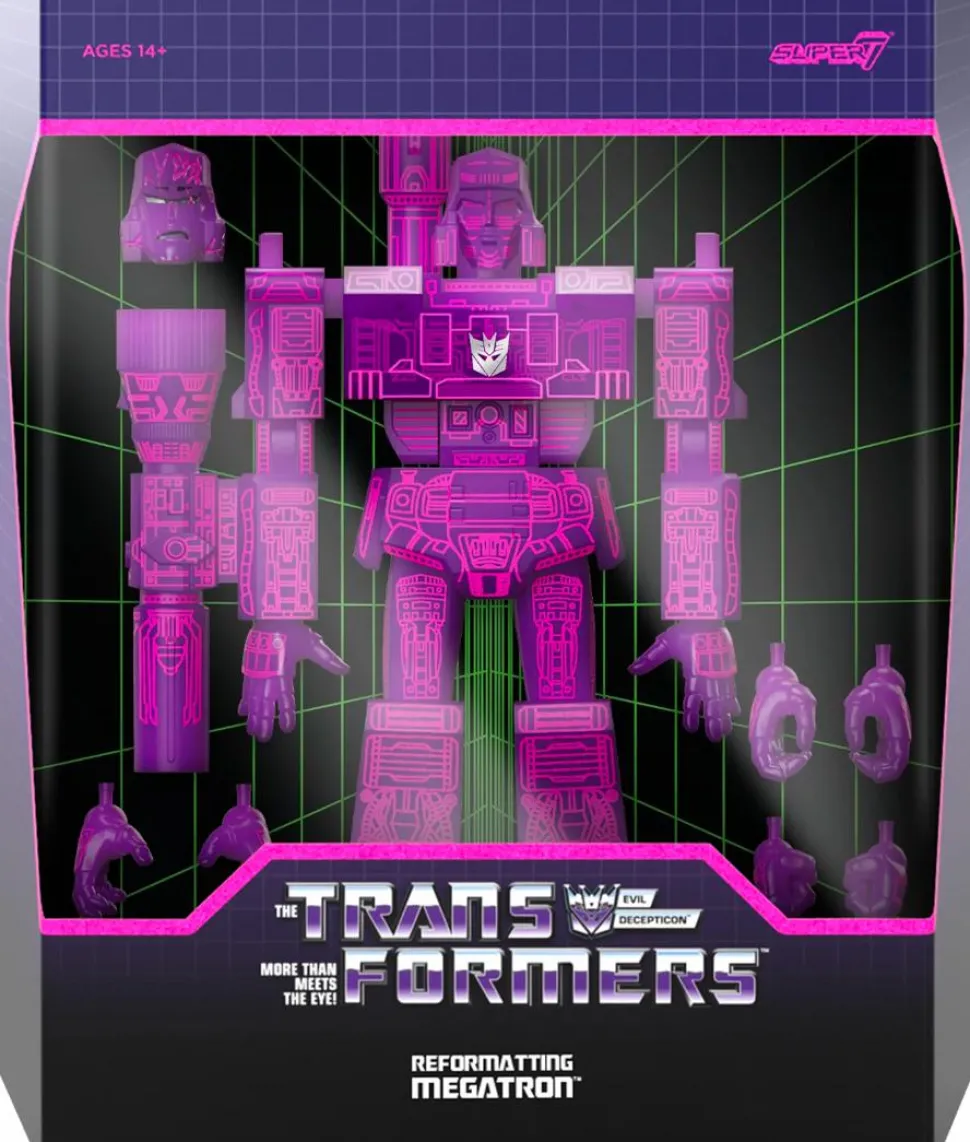 The Transformers: The Movie (1986) - Reformatting Megatron & King Starscream Ultimates! 7" Scale Action Figure Bundle (Set of 2)