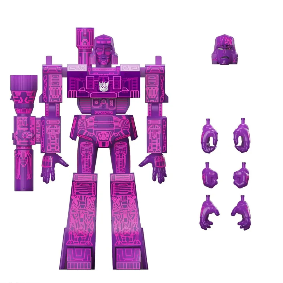 The Transformers: The Movie (1986) - Reformatting Megatron & King Starscream Ultimates! 7" Scale Action Figure Bundle (Set of 2)