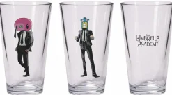The Umbrella Academy - Hazel and Cha Cha Pint Glass Set of 2