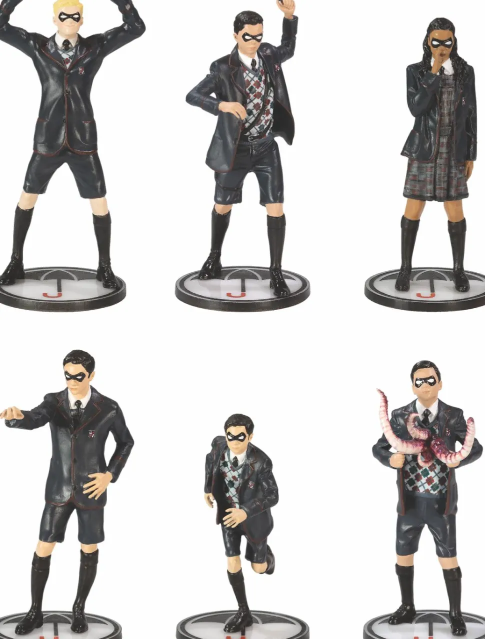 The Umbrella Academy - Prop Replica Figure Collection Bundle (Set of 6)