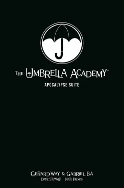 The Umbrella Academy - Volume 01 The Apocalypse Suite Library Edition Hardcover Book