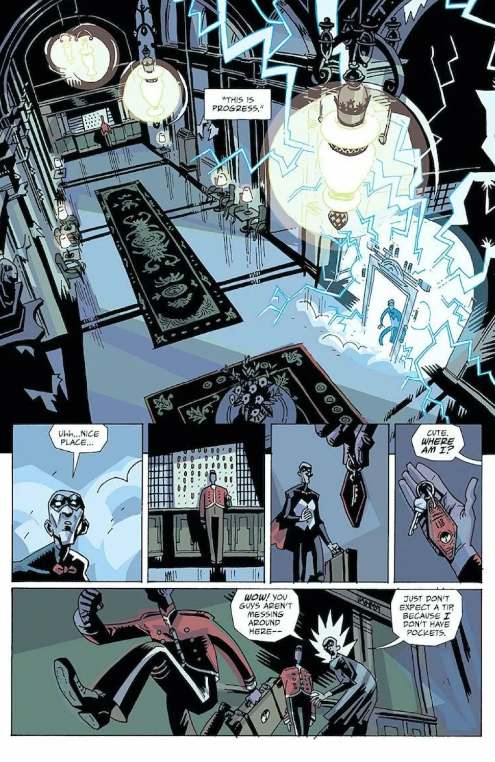 The Umbrella Academy - Volume 03 Hotel Oblivion Library Edition Hardcover Book