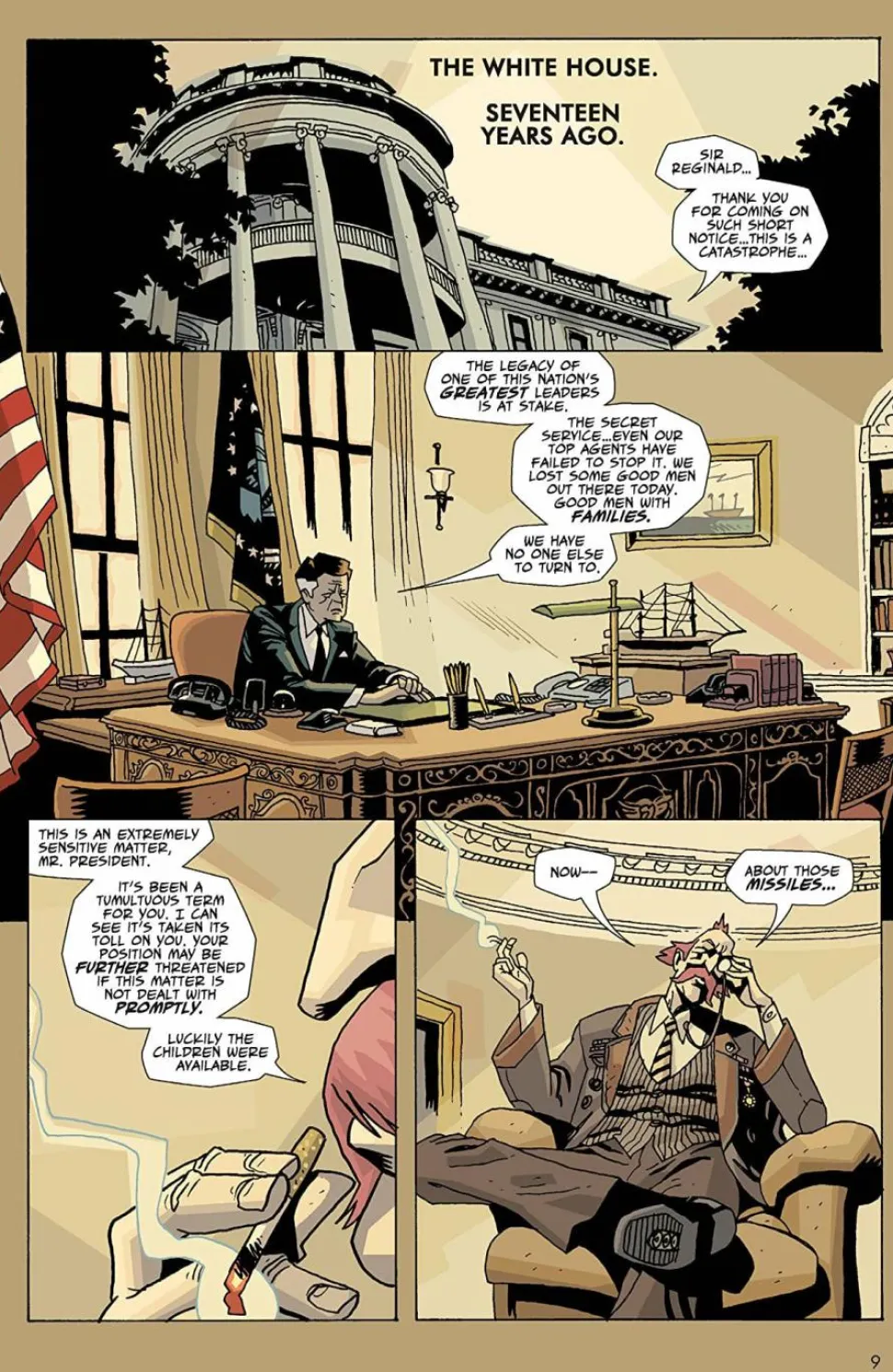 The Umbrella Academy - Volume 02 Dallas Deluxe Edition Hardcover Book