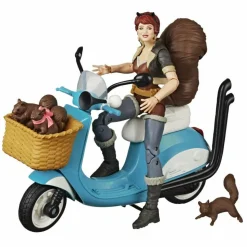The Unbeatable Squirrel Girl - Squirrel Girl Marvel Legends 6” Action Figure with Vespa Vehicle