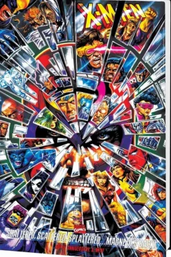The Uncanny X-Men - Fatal Attractions Omnibus Hardcover Book (Bob Larkin DM Direct Market Exclusive Variant Cover)
