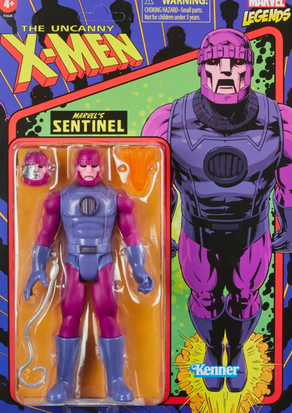 The Uncanny X-Men - Sentinel Retro Marvel Legends Kenner 3.75” Scale Action Figure