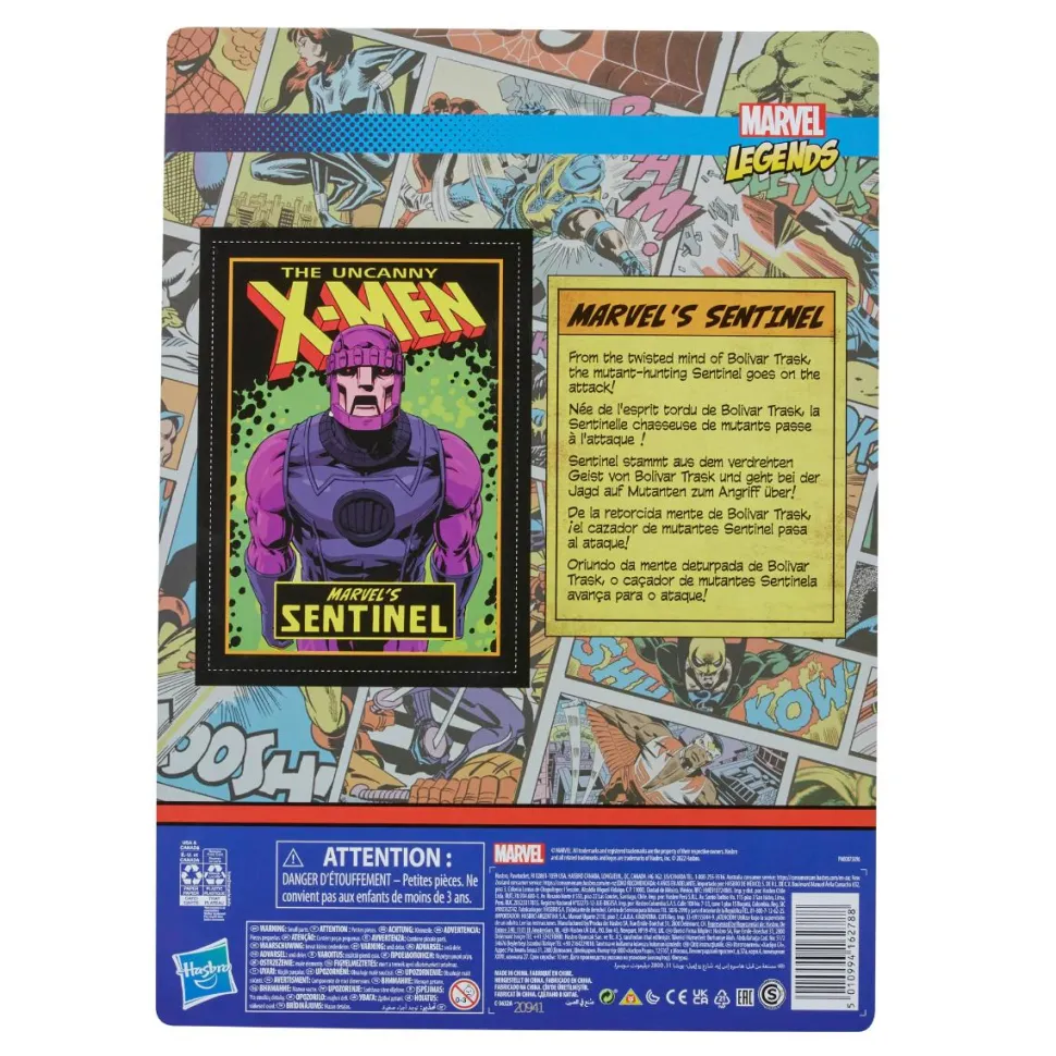 The Uncanny X-Men - Sentinel Retro Marvel Legends Kenner 3.75” Scale Action Figure