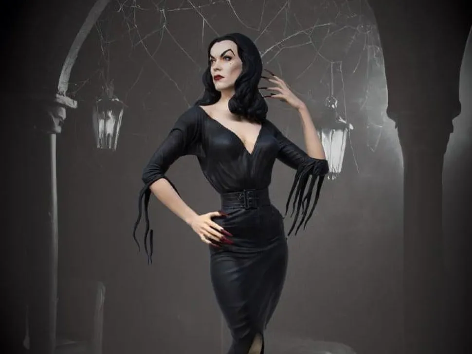 The Vampira Show (1954) - Vampira Queen of the Ghouls 1/6th Scale Statue