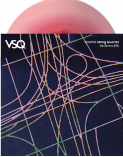 The Vitamin String Quartet - Vitamin String Quartet Performs BTS LP Vinyl Record (2024 Record Store Day Black Friday Exclusive Pink & Red Coloured Vinyl)