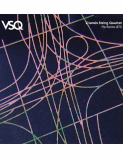 The Vitamin String Quartet - Vitamin String Quartet Performs BTS LP Vinyl Record (2024 Record Store Day Black Friday Exclusive Pink & Red Coloured Vinyl)