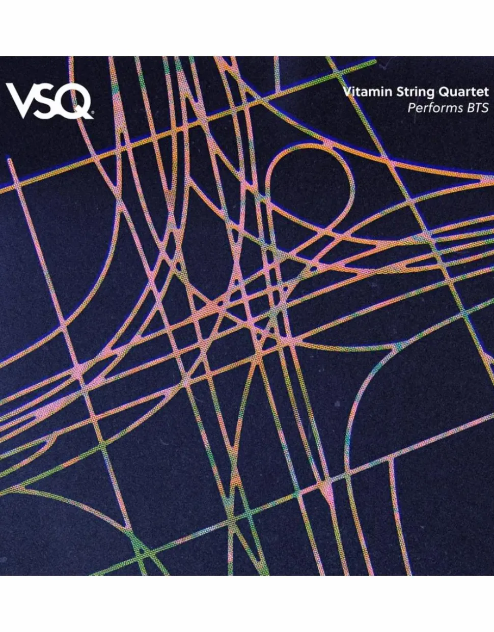 The Vitamin String Quartet - Vitamin String Quartet Performs BTS LP Vinyl Record (2024 Record Store Day Black Friday Exclusive Pink & Red Coloured Vinyl)