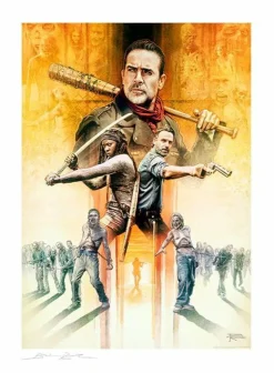 The Walking Dead - My Brother’s Keeper Fine Art Print by Brian Rood