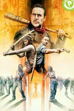 The Walking Dead - My Brother’s Keeper Fine Art Print by Brian Rood