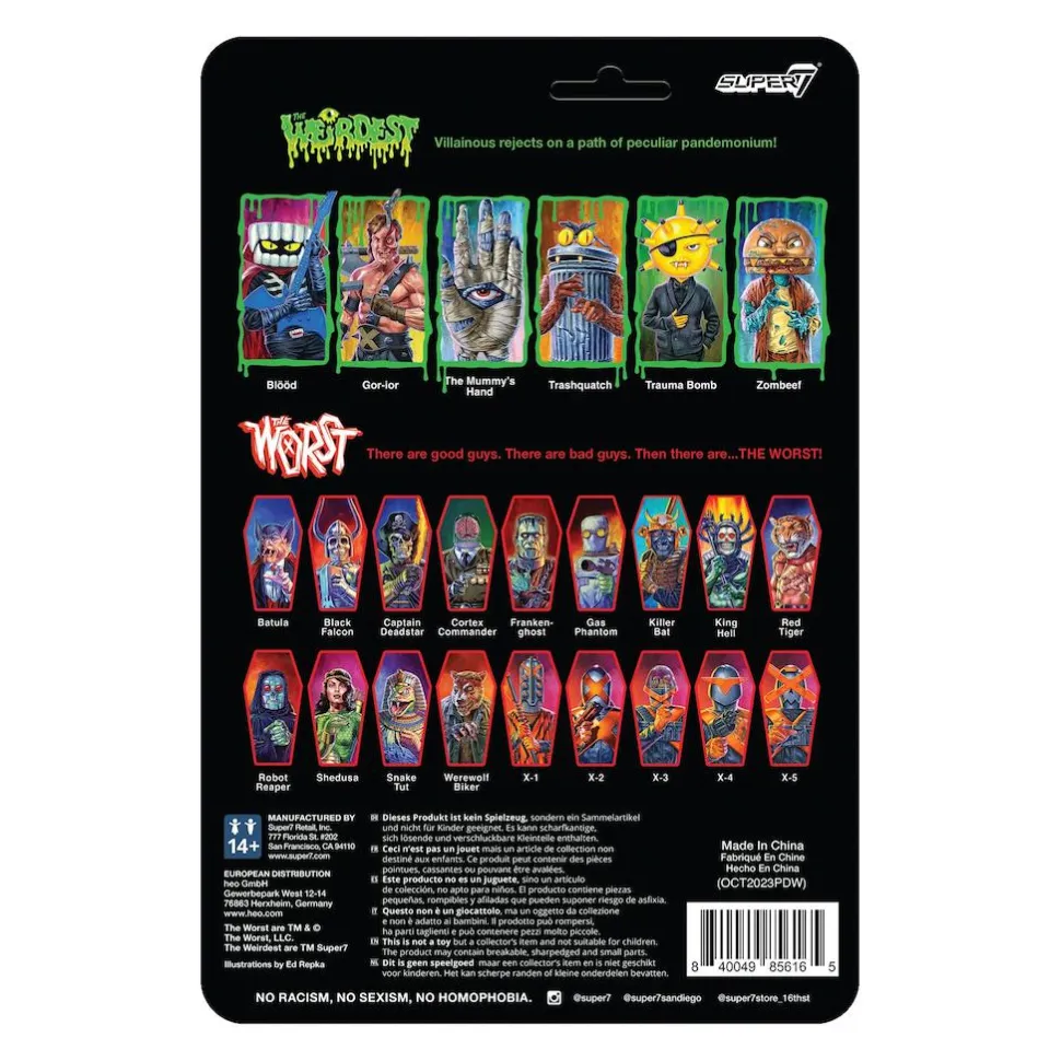 The Weirdest - Blood (Rotten Rangers) ReAction 3.75" Action Figure (Wave 5)