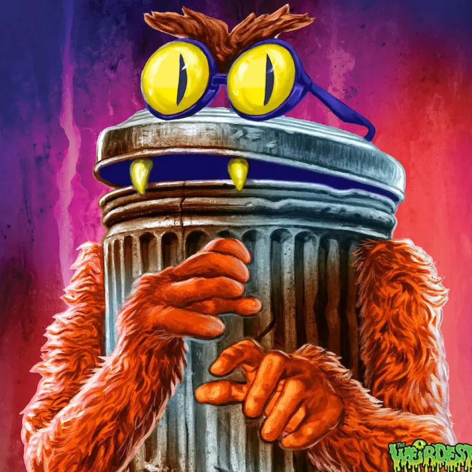 The Weirdest - Trashquatch (Rotten Rangers) ReAction 3.75" Action Figure (Wave 5)