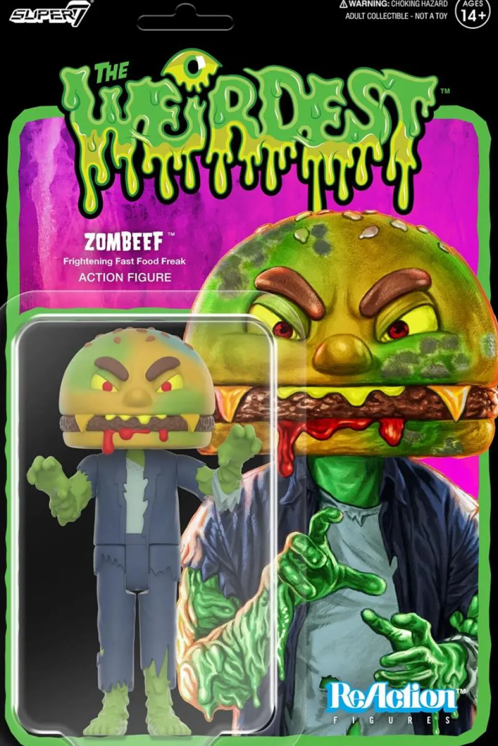 The Weirdest - Zombeef (Rotten Rangers) ReAction 3.75" Action Figure (Wave 5)