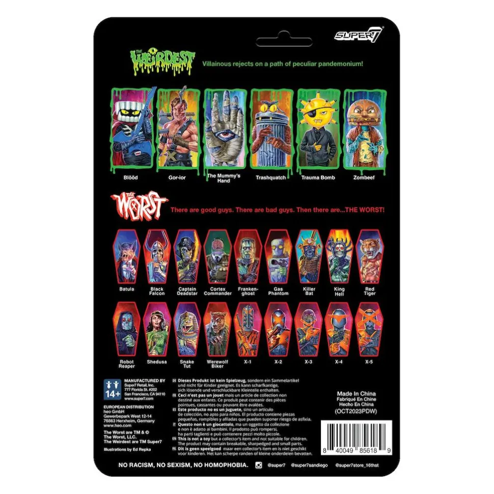 The Weirdest - Zombeef (Rotten Rangers) ReAction 3.75" Action Figure (Wave 5)