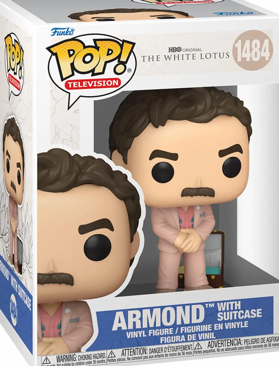 The White Lotus - Armond with Suitcase Pop! Vinyl Figure