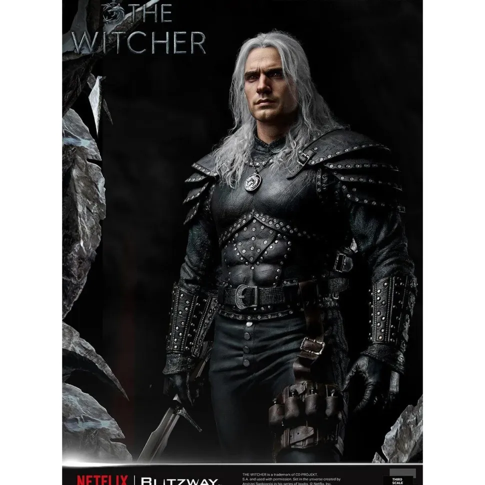 The Witcher (2019) - Geralt of Rivia 1/3rd Scale Statue