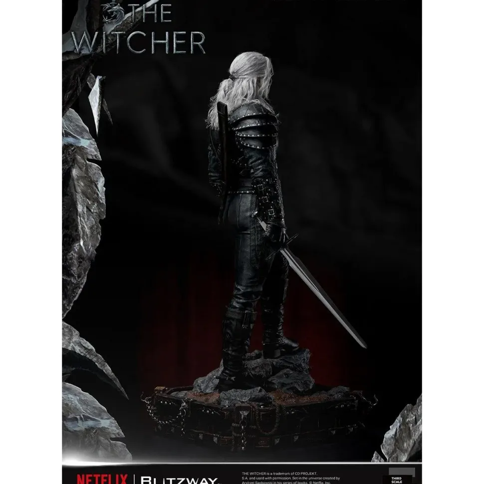 The Witcher (2019) - Geralt of Rivia 1/3rd Scale Statue
