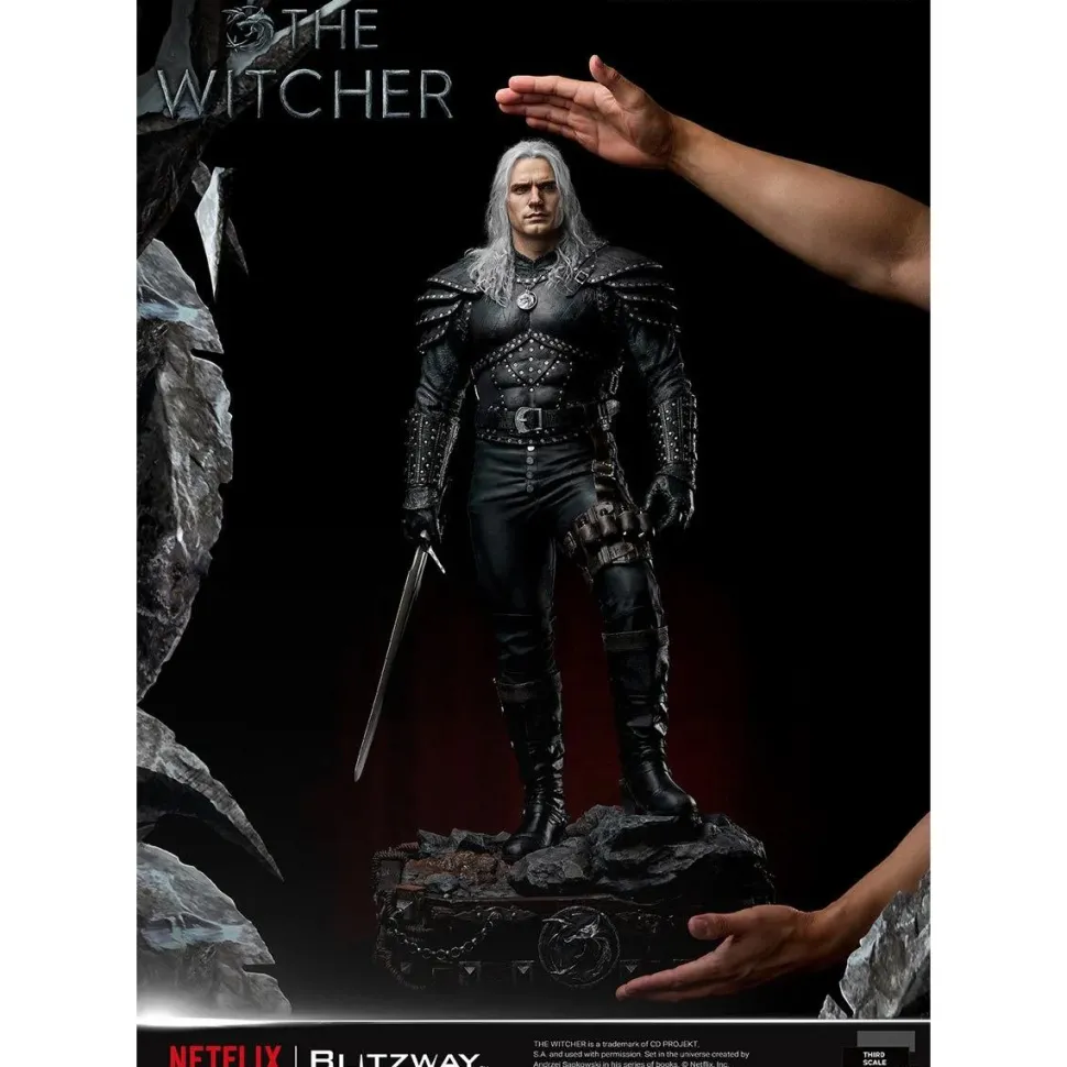 The Witcher (2019) - Geralt of Rivia 1/3rd Scale Statue