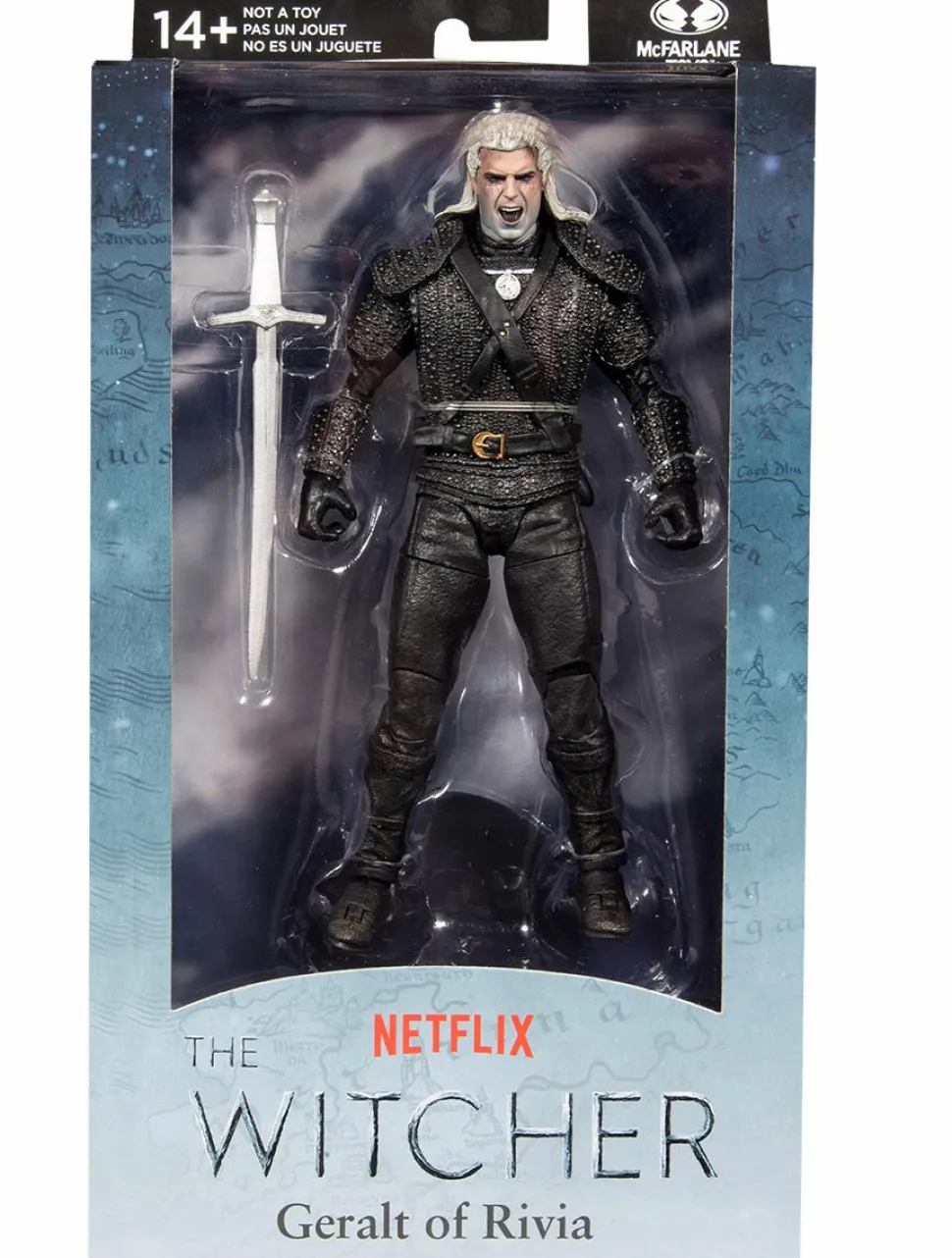 The Witcher (2019) - Geralt of Rivia (Kikimora Battle) 7” Scale Action Figure