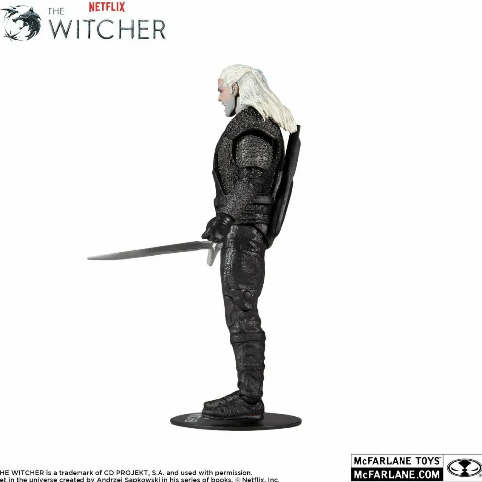 The Witcher (2019) - Geralt of Rivia (Kikimora Battle) 7” Scale Action Figure
