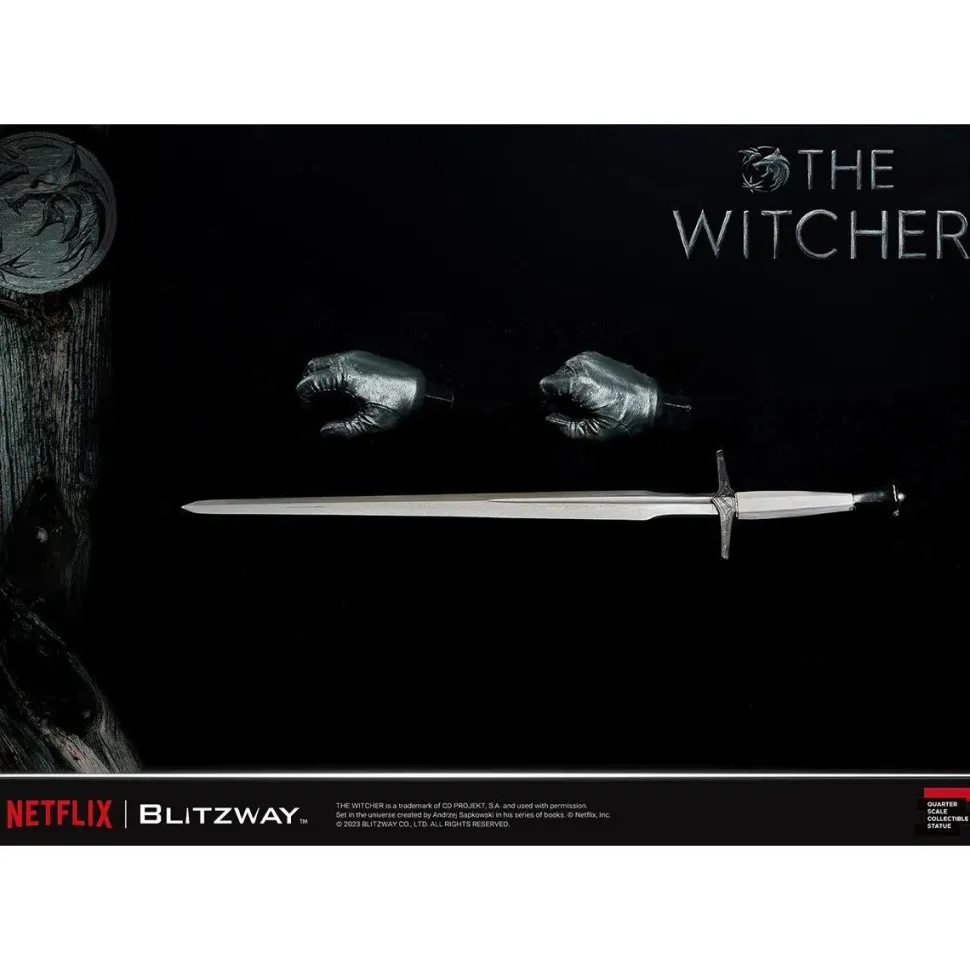 The Witcher (2019) - Geralt of Rivia 1/4th Scale Statue