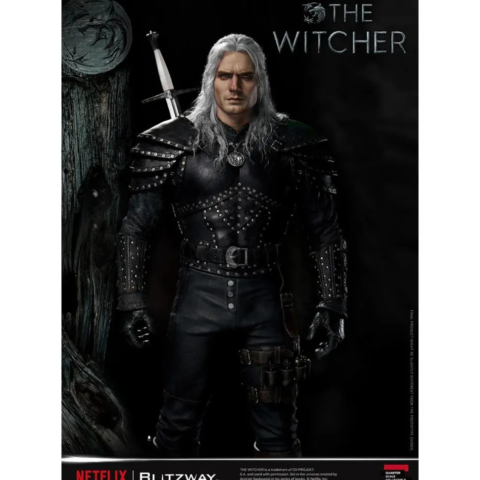 The Witcher (2019) - Geralt of Rivia 1/4th Scale Statue