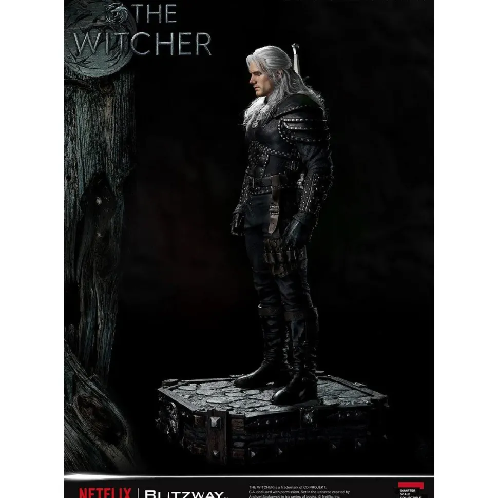 The Witcher (2019) - Geralt of Rivia 1/4th Scale Statue