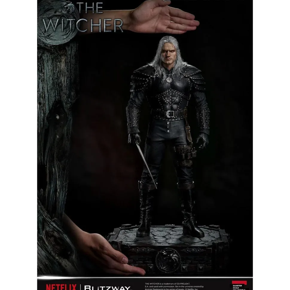 The Witcher (2019) - Geralt of Rivia 1/4th Scale Statue