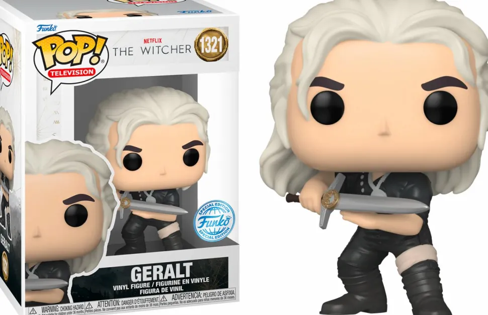 The Witcher (2019) - Geralt Training Pop! Vinyl Figure (Popcultcha Exclusive)
