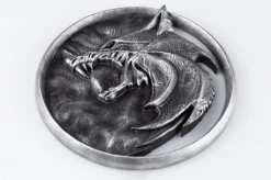 The Witcher (2019) - Wolf Medallion Wall Plaque 8" Prop Replica