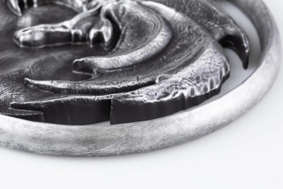 The Witcher (2019) - Wolf Medallion Wall Plaque 8" Prop Replica