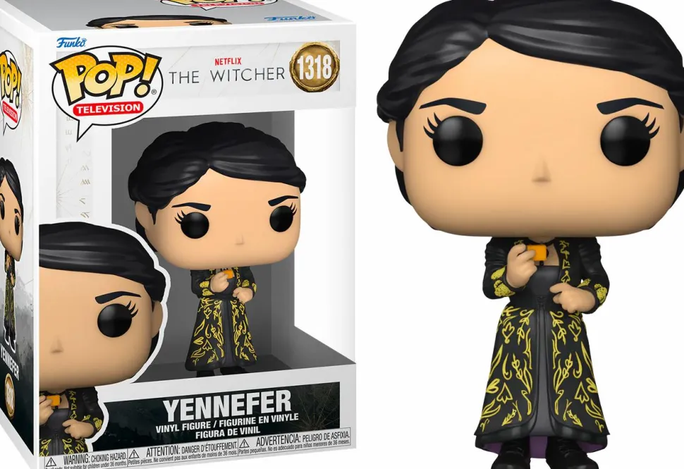 The Witcher (2019) - Yennefer in Black Dress Pop! Vinyl Figure