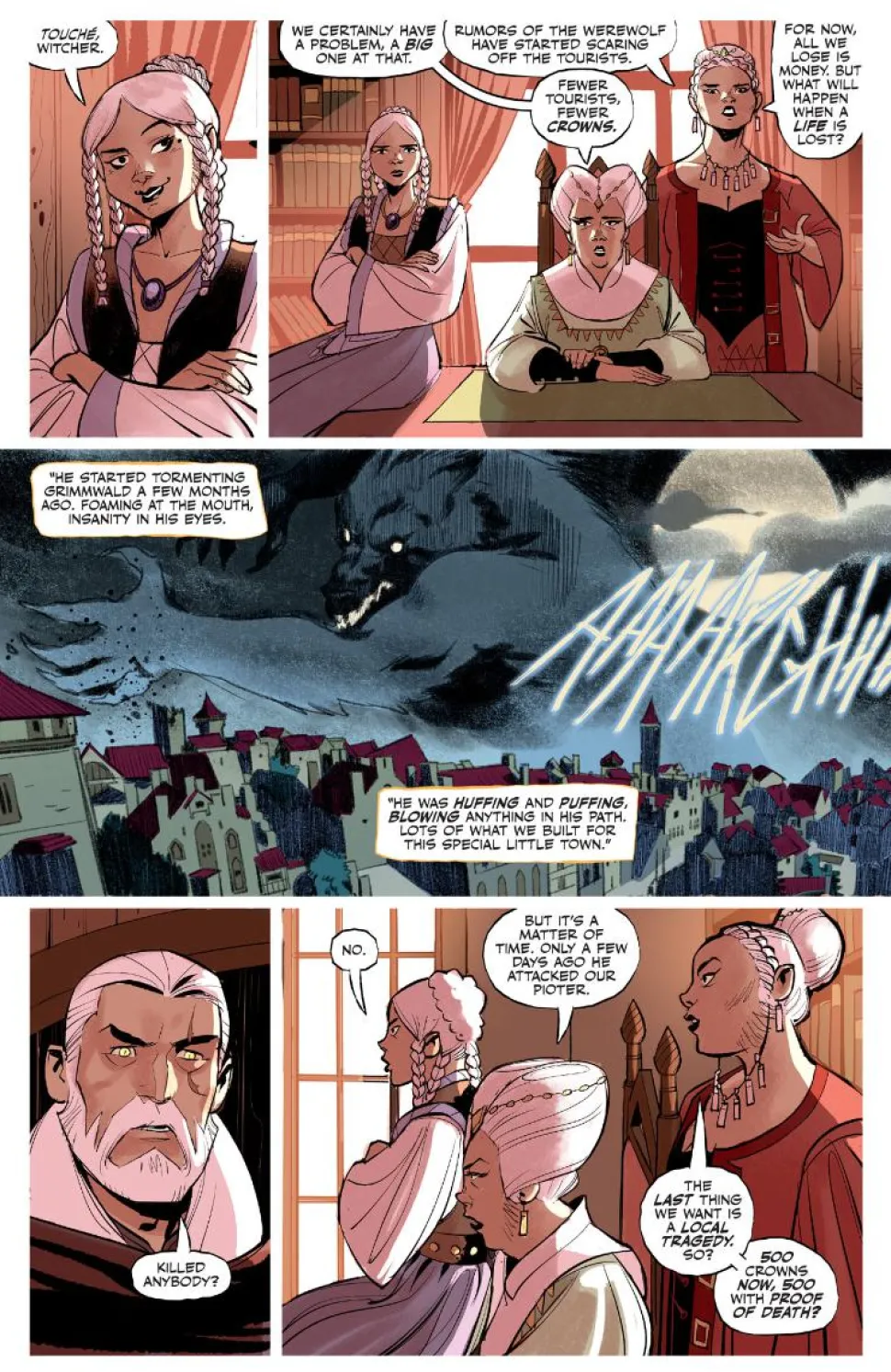 The Witcher - Volume 07 The Ballad of Two Wolves Trade Paperback Book