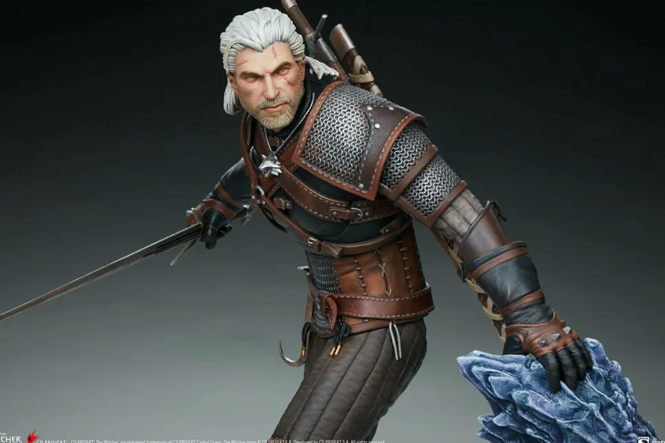 The Witcher 3: Wild Hunt - Geralt 16” Statue