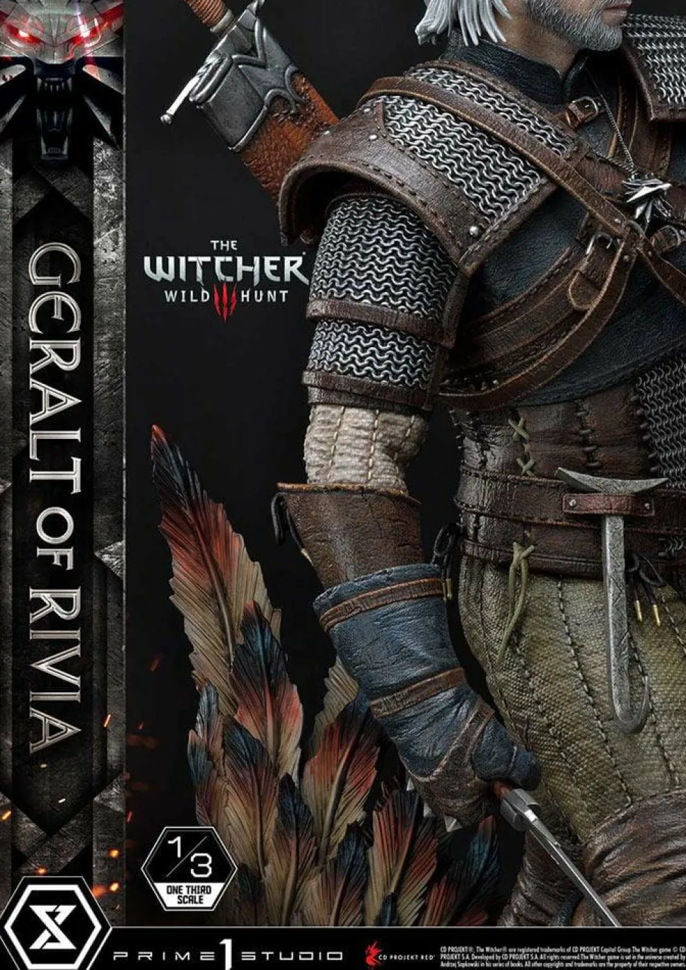 The Witcher 3: Wild Hunt - Geralt of Rivia 1/3 Scale Statue (Int Sales Only)