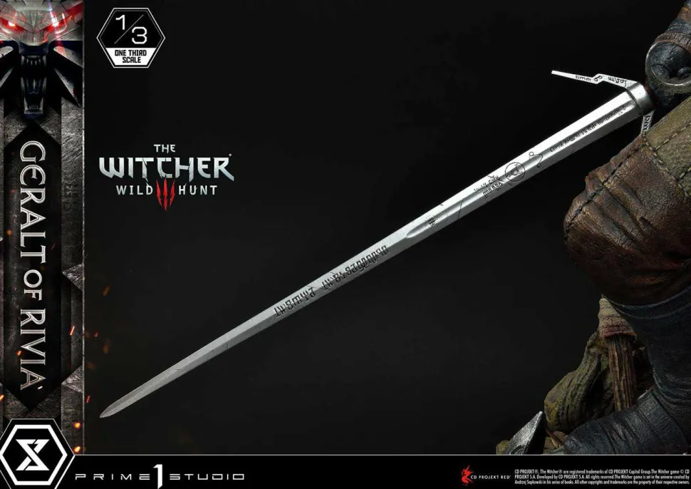The Witcher 3: Wild Hunt - Geralt of Rivia 1/3 Scale Statue (Int Sales Only)