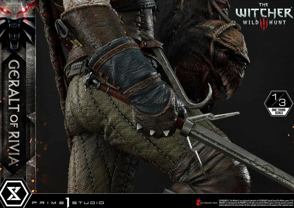The Witcher 3: Wild Hunt - Geralt of Rivia 1/3 Scale Statue (Int Sales Only)