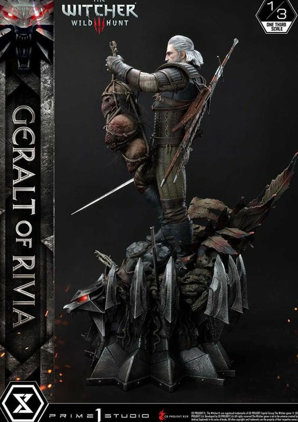 The Witcher 3: Wild Hunt - Geralt of Rivia 1/3 Scale Statue (Int Sales Only)