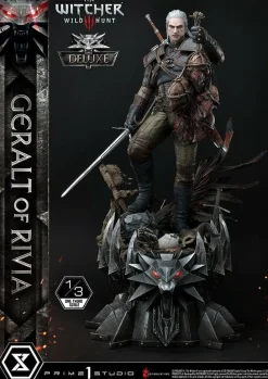 The Witcher 3: Wild Hunt - Geralt of Rivia Deluxe 1/3 Scale Statue (Int Sales Only)