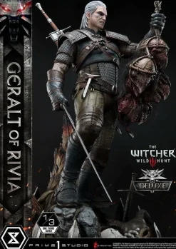 The Witcher 3: Wild Hunt - Geralt of Rivia Deluxe 1/3 Scale Statue (Int Sales Only)