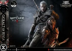 The Witcher 3: Wild Hunt - Geralt of Rivia Deluxe 1/3 Scale Statue (Int Sales Only)
