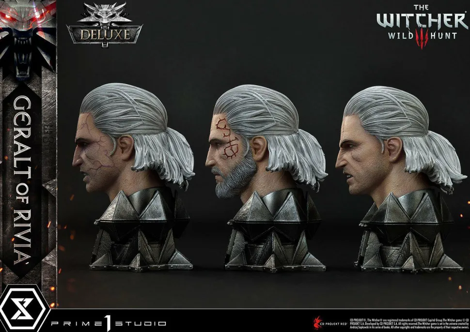 The Witcher 3: Wild Hunt - Geralt of Rivia Deluxe 1/3 Scale Statue (Int Sales Only)