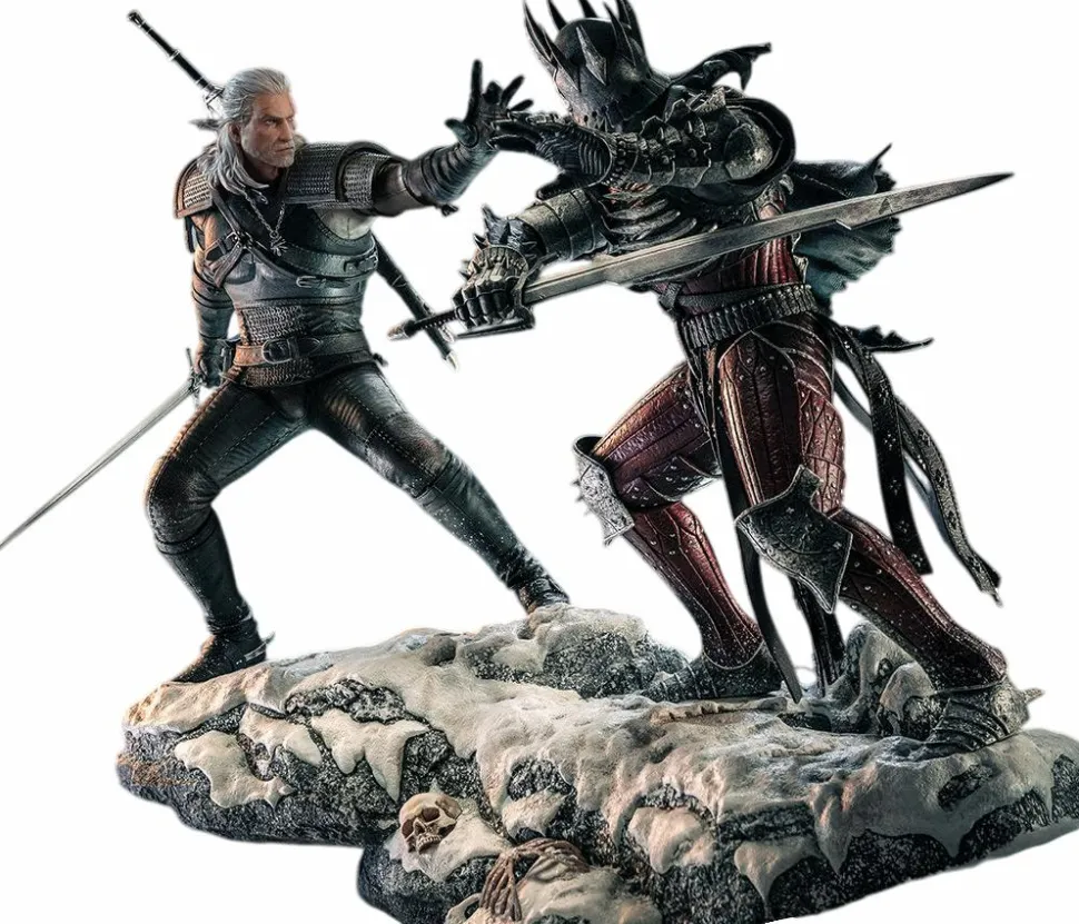 The Witcher 3: Wild Hunt - Geralt of Rivia vs. Eredin 1/6th Scale Diorama Statue