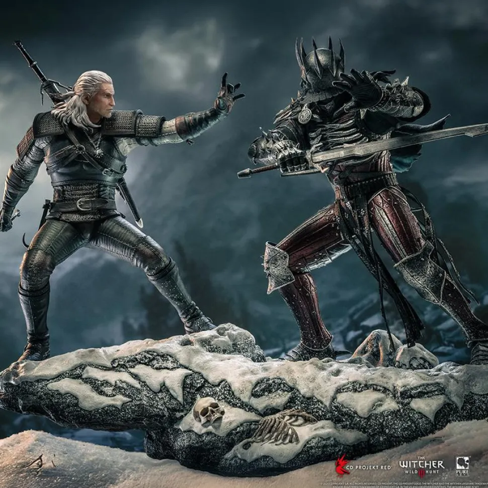 The Witcher 3: Wild Hunt - Geralt of Rivia vs. Eredin 1/6th Scale Diorama Statue